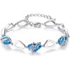 03-March December Birthstone Crystal-Aquamarine Blue