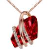 01-January July Birthstone-Ruby Red