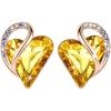 Balance Healing Stone - Amber Brown Crystal