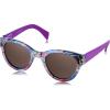07 Round Cat Eye + Purple Legs + Tropical Flower Print