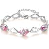 210-October Crystal-Vintage Pink-Silvertone