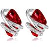 201-January July-Ruby Red-Silvertone