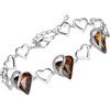 11c-November-Healing Stone for Stress Relief-Dark Topaz Brown