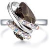 212-Silver Black Crystal